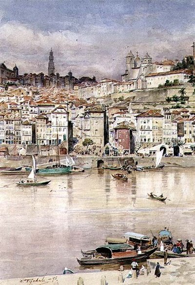 Kontinentális város kikötője alkotó: Walter Frederick Roofe Tyndale