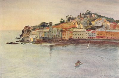 A félsziget, Sestri Levante, 1910, 1912 alkotó: Walter Frederick Roofe Tyndale