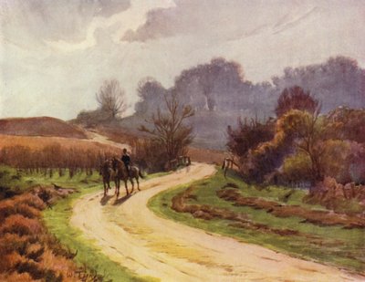 Az új erdő: Beaulieu, Lyndhurst (színes litó) alkotó: Walter Frederick Roofe Tyndale