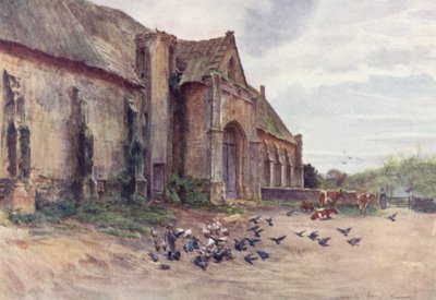 Wessex: Abbotsbury, Weymouth közelében (színes litográfia). alkotó: Walter Frederick Roofe Tyndale