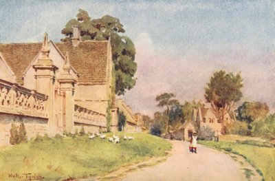 Wessex: Claverton Manor, Bath közelében (színes litográfia) alkotó: Walter Frederick Roofe Tyndale