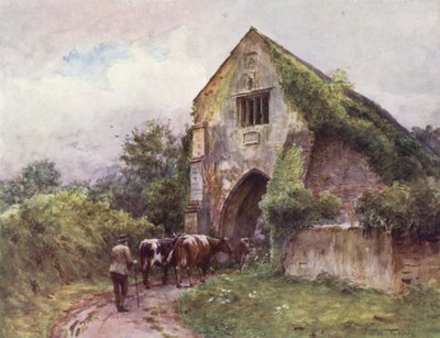 Wessex: Cleeve Abbey (színes litográfia) alkotó: Walter Frederick Roofe Tyndale