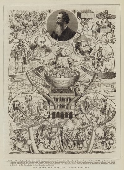 A perthi és a herefordi gombatalálkozók alkotó: Walter Granville Smith