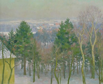 Krahenberg látképe Blankenese-nél (olaj, tábla) alkotó: Walter Heinrich Tanck
