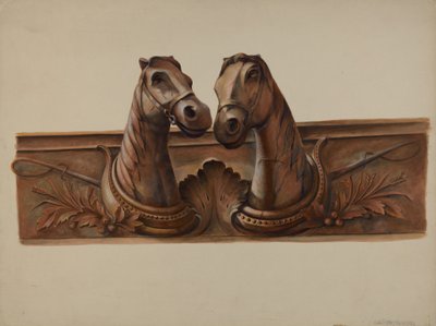 Csűrdíszítés, c. 1938. alkotó: Walter Hochstrasser