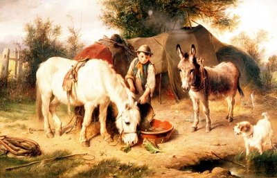 A cigánytábor alkotó: Walter Hunt