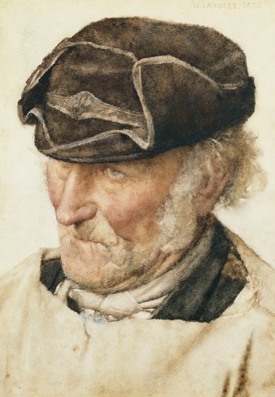Egy régi tengeri só, alkotó: Walter Langley