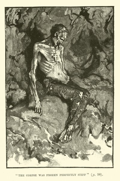 Illusztráció a King Solomons Mineshez, H Rider Haggardtól alkotó: Walter Paget