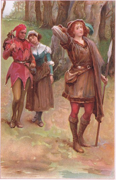 Rosalind, 1900-as évek alkotó: Walter Paget
