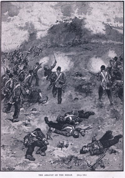 A Redan elleni támadás 1855 AD alkotó: Walter Paget