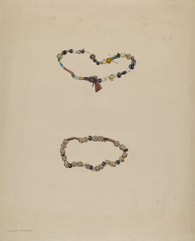 Kereskedelmi gyöngyök, c. 1936. alkotó: Walter Praefke