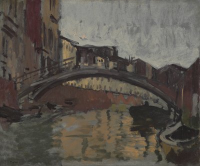 San Trovaso, Velence, 1904 körül alkotó: Walter Richard Sickert