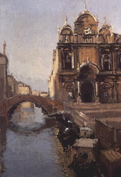 Scuola Grande di San Marco és Rio dei Mendicanti, Velence alkotó: Walter Richard Sickert