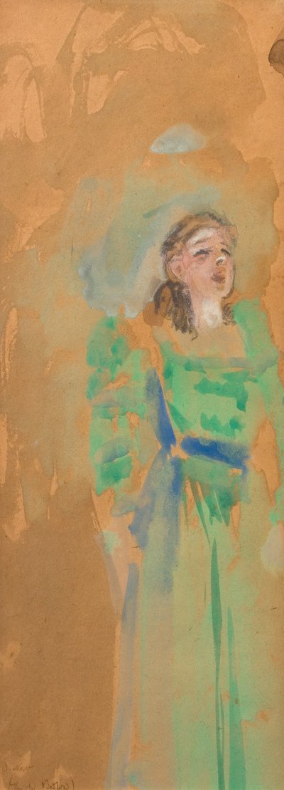 Énekes az Old Bedfordban alkotó: Walter Richard Sickert