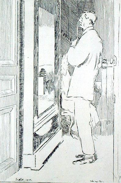 Az új nyakkendő alkotó: Walter Richard Sickert