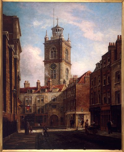 Fore Street és St Giles Cripplegate nélkül alkotó: Walter Riddle