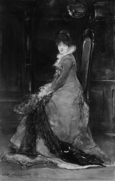 A huncutságban, 1870 . alkotó: Walter Shirlaw