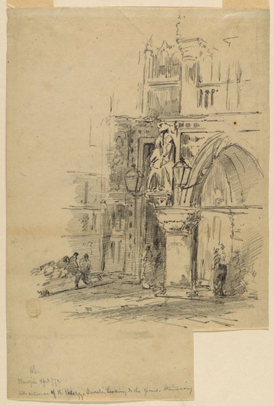 Porta della Carta, Palazzo Ducale, Velence alkotó: Walter Shirlaw