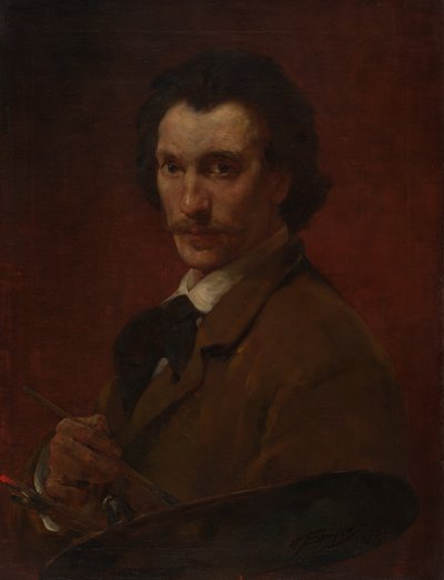 Önarckép alkotó: Walter Shirlaw
