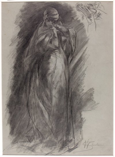 Álló alak alkotó: Walter Shirlaw