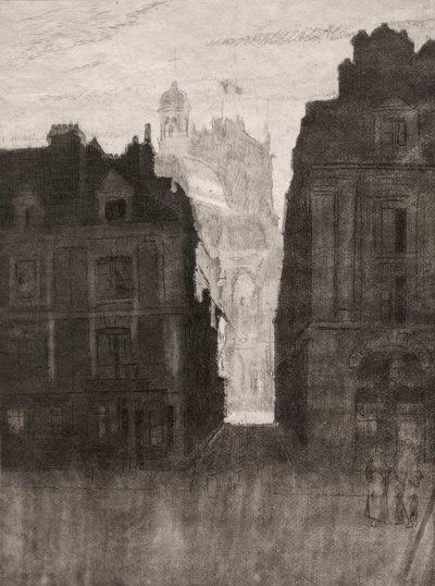 Dieppe, Notre Dame Street alkotó: Walter Sickert