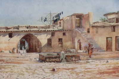 Egy kán Damaszkuszban alkotó: Walter Spencer Stanhope Tyrwhitt
