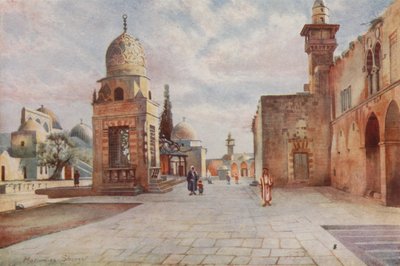 Jeruzsálem: Kait Bej dómja, Haram-el-Shereef alkotó: Walter Spencer Stanhope Tyrwhitt