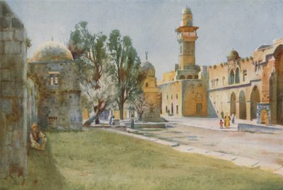 A gyapotkereskedők kapuja, Jeruzsálem alkotó: Walter Spencer Stanhope Tyrwhitt