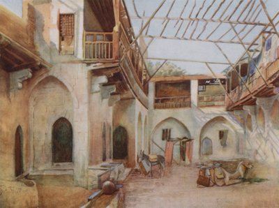 El Dobabiyeh kán, Kairó alkotó: Walter Spencer Stanhope Tyrwhitt