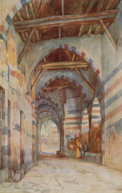 Arslan sejk sírja, Damaszkusz alkotó: Walter Spencer Stanhope Tyrwhitt