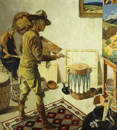 Fantáziák alkotó: Walter Ufer
