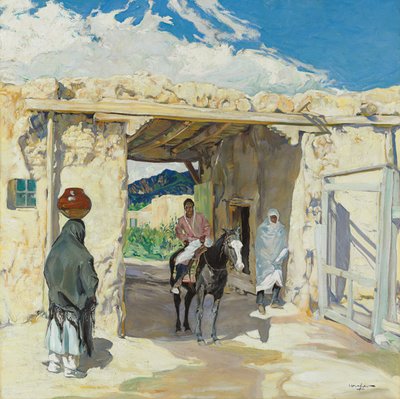 A kapu alkotó: Walter Ufer