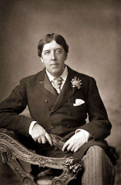 Oscar Wide ír író, szellemes és drámaíró, 1890 alkotó: WandD Downey