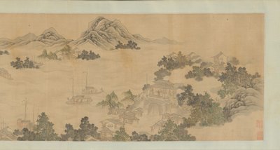 Jinling emlékei, 1686. alkotó: Wang Gai