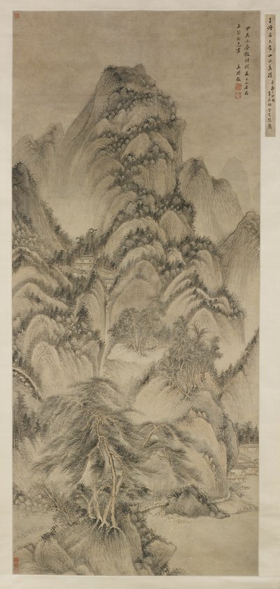 Táj Wang Meng után alkotó: Wang Shimin