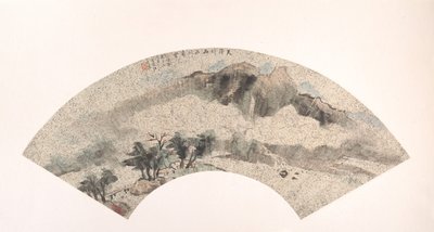 Táj, 19. század. alkotó: Wang Tingru