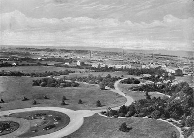 Barnsley Park és Town, 1896 alkotó: Warner Gothard