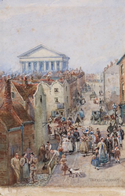Hill Street, 1850 alkotó: Warren Blackham