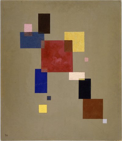 "" 13 téglalap "" (Treize téglalapok) Vaszilij Kandinszkij (vagy Wassily Kandinski vagy Kandinskij) festménye alkotó: Wassily Kandinsky