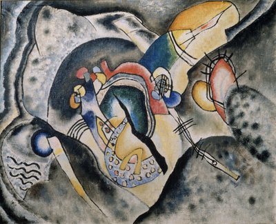 Egy fekete ütés, 1920 alkotó: Wassily Kandinsky