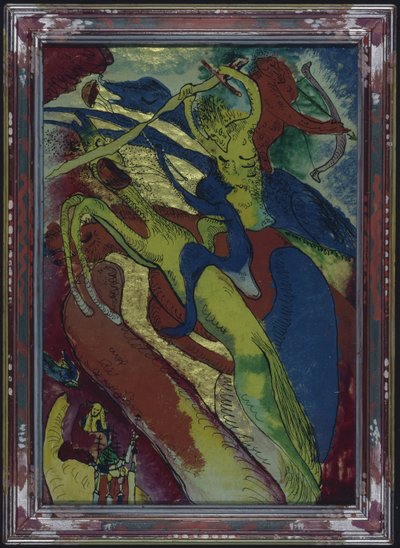 Apokaliptikus lovasok I alkotó: Wassily Kandinsky