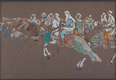 Arab lovasság, 1905. alkotó: Wassily Kandinsky