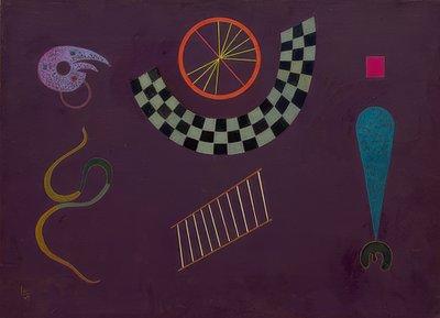 Band mit Karrees. 1944 alkotó: Wassily Kandinsky