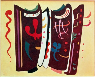 Barna, kiegészítéssel alkotó: Wassily Kandinsky