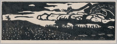 A sárkány (második állapot) alkotó: Wassily Kandinsky