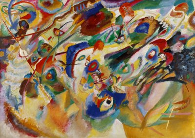 2. vázlat a VII. kompozícióhoz alkotó: Wassily Kandinsky