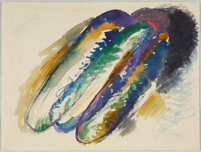 Tanulmány a "VII. kompozícióhoz" alkotó: Wassily Kandinsky