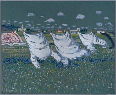 Tavasz, 1904 körül alkotó: Wassily Kandinsky