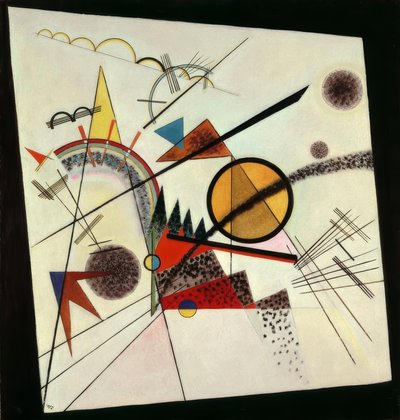 A fekete négyzetben alkotó: Wassily Kandinsky