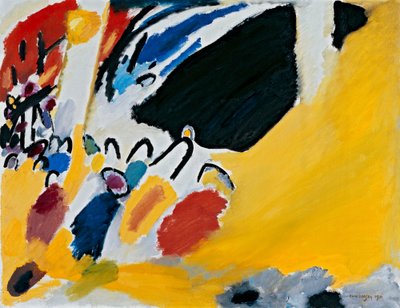 Impresszió III (koncert) alkotó: Wassily Kandinsky